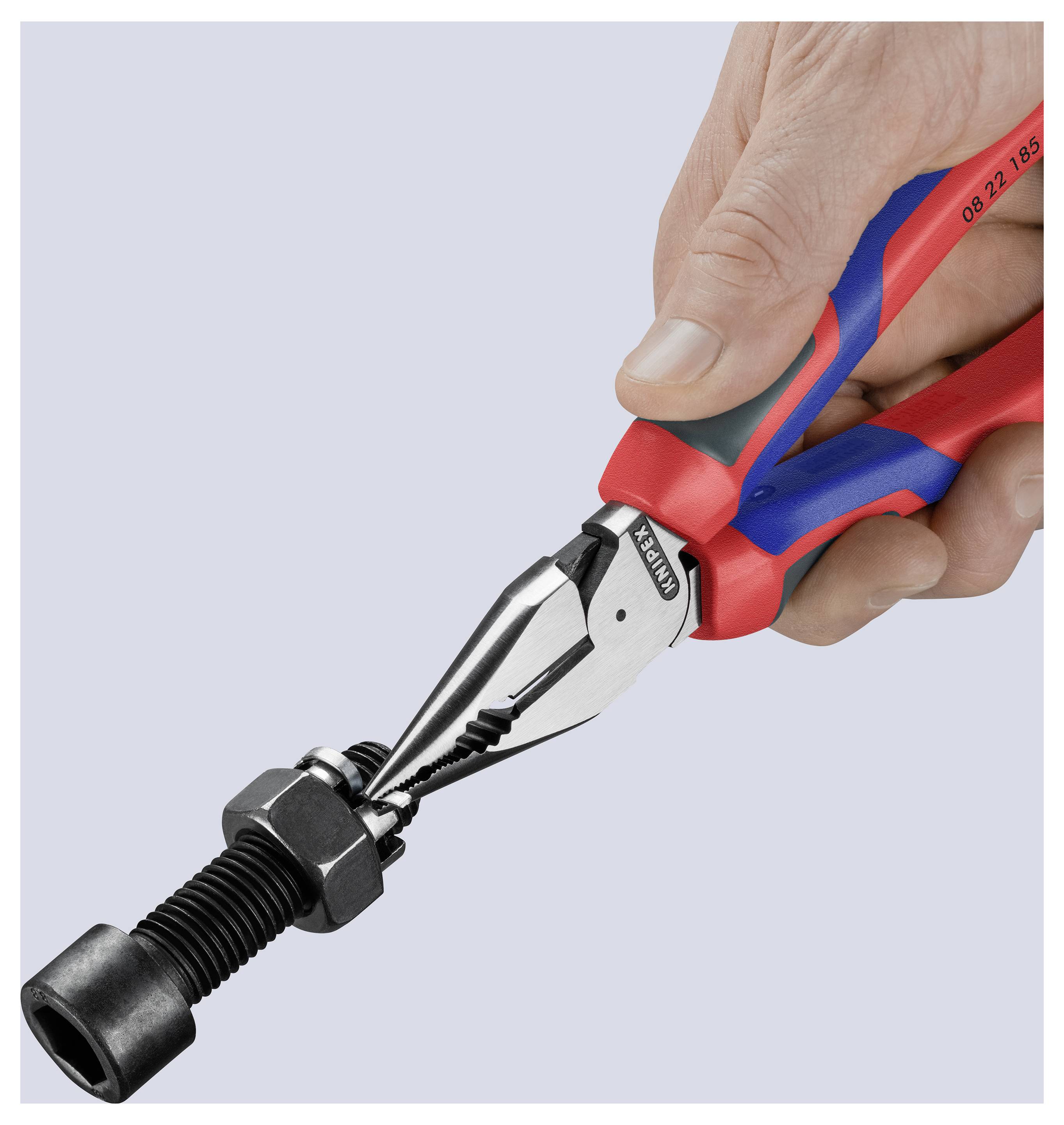 Knipex 08 22 185 Werkstatt Kombizange 185mm