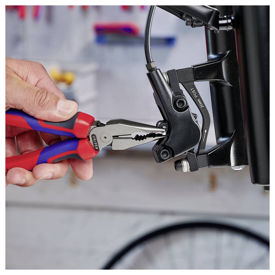 Knipex 08 22 185 Werkstatt Kombizange 185mm