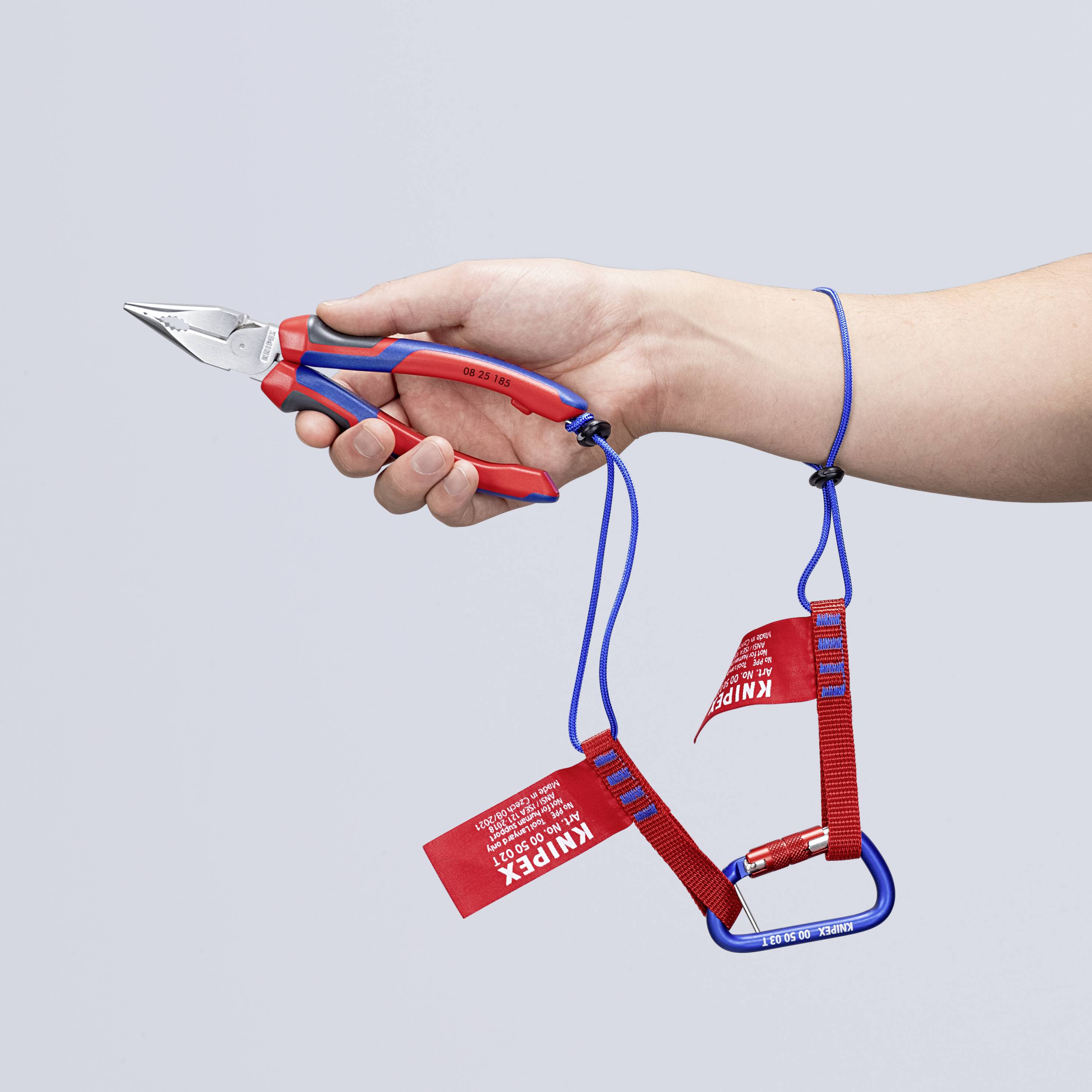 Knipex 08 25 185 Werkstatt Kombizange 185mm