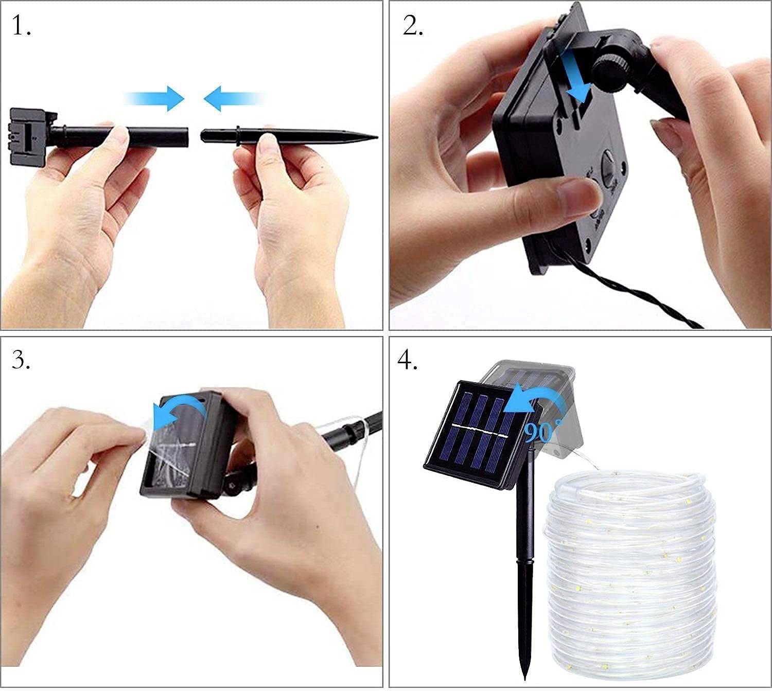 Sygonix SY-5731698 Solar-Lichterkette LED 6W Transparent