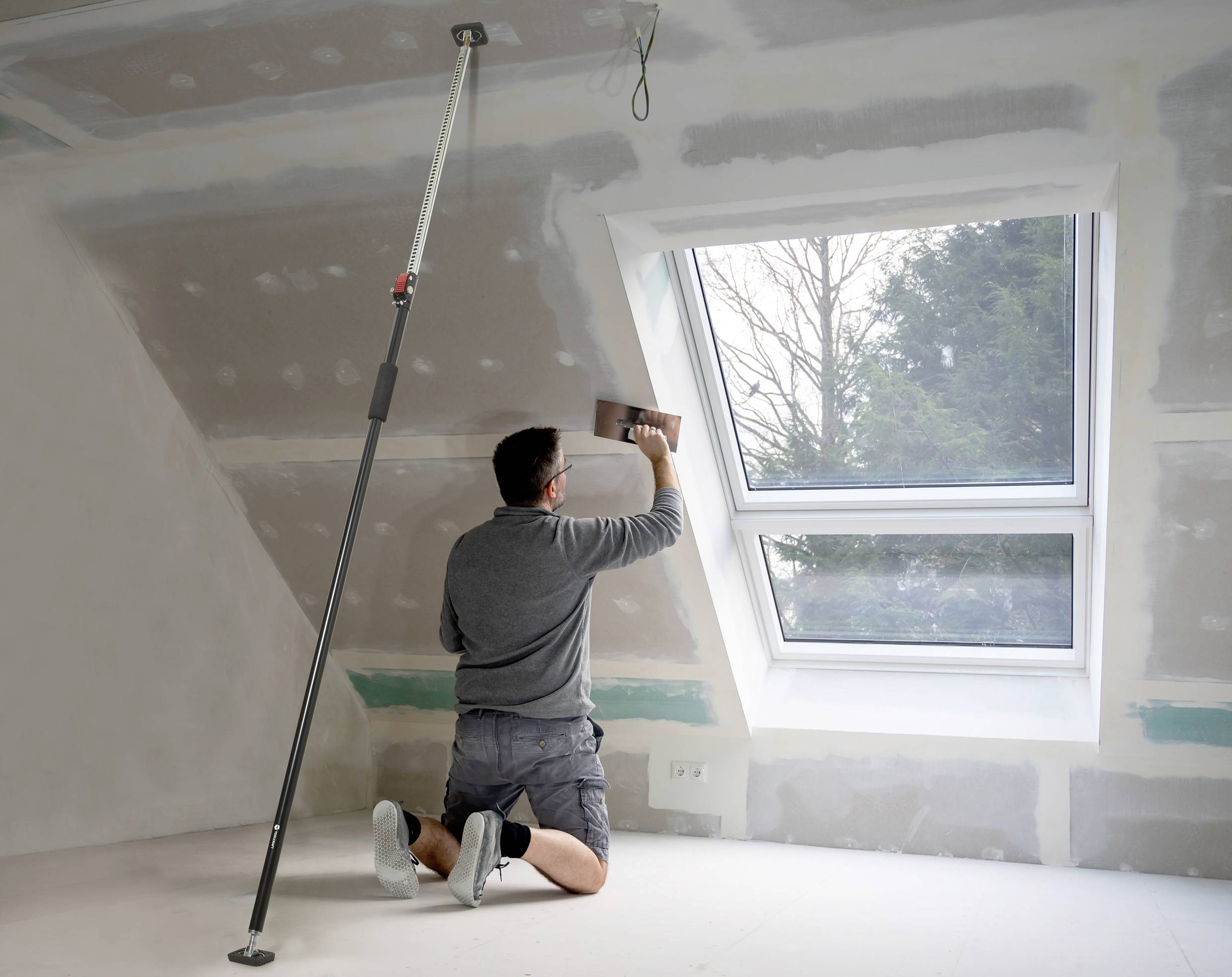 TOOLCRAFT Baustütze Längenverstellung: 1600 - 2900mm Tragkraft (max.): 60kg