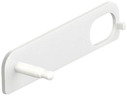 TEKO RPI4-SP.40 Gehäuse-Komponente 57.8 x 13.56 x 1.3 Kunststoff Weiß