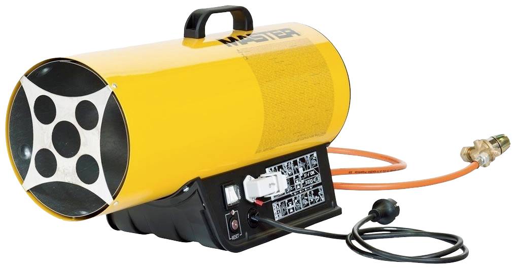 Master Climate Solutions BLP 53 E Gaslufterhitzer 53kW Gelb/Schwarz