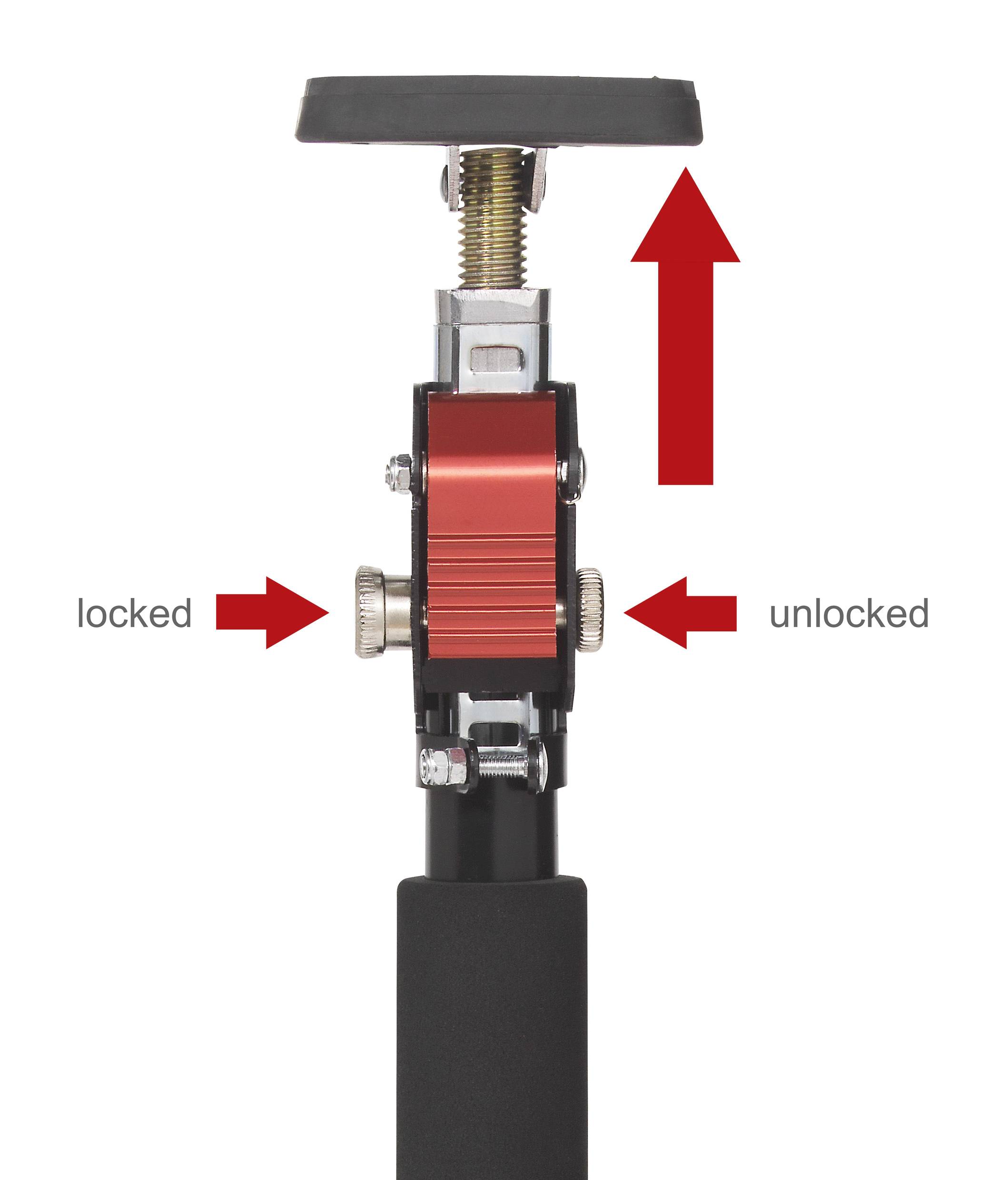 TOOLCRAFT Baustütze Längenverstellung: 600 - 1000mm Tragkraft (max.): 60kg
