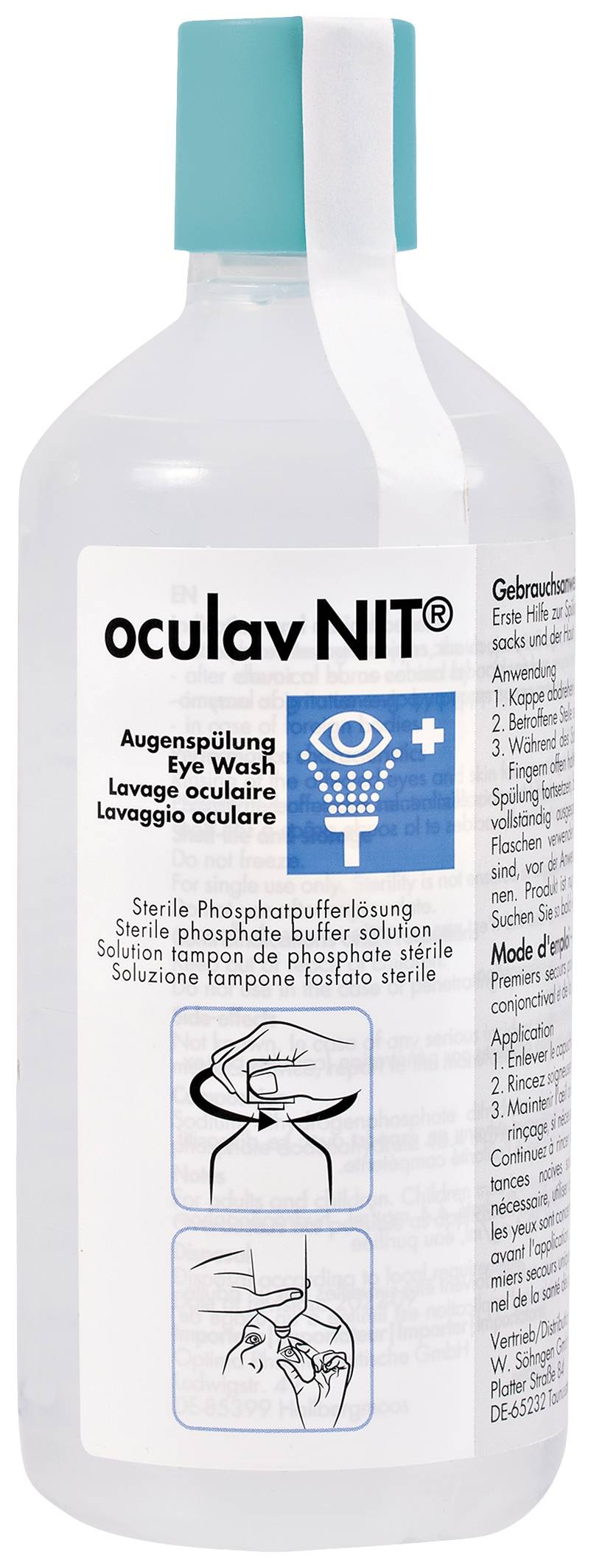 Söhngen 2010080 oculav NIT® Augenspülflasche befüllt