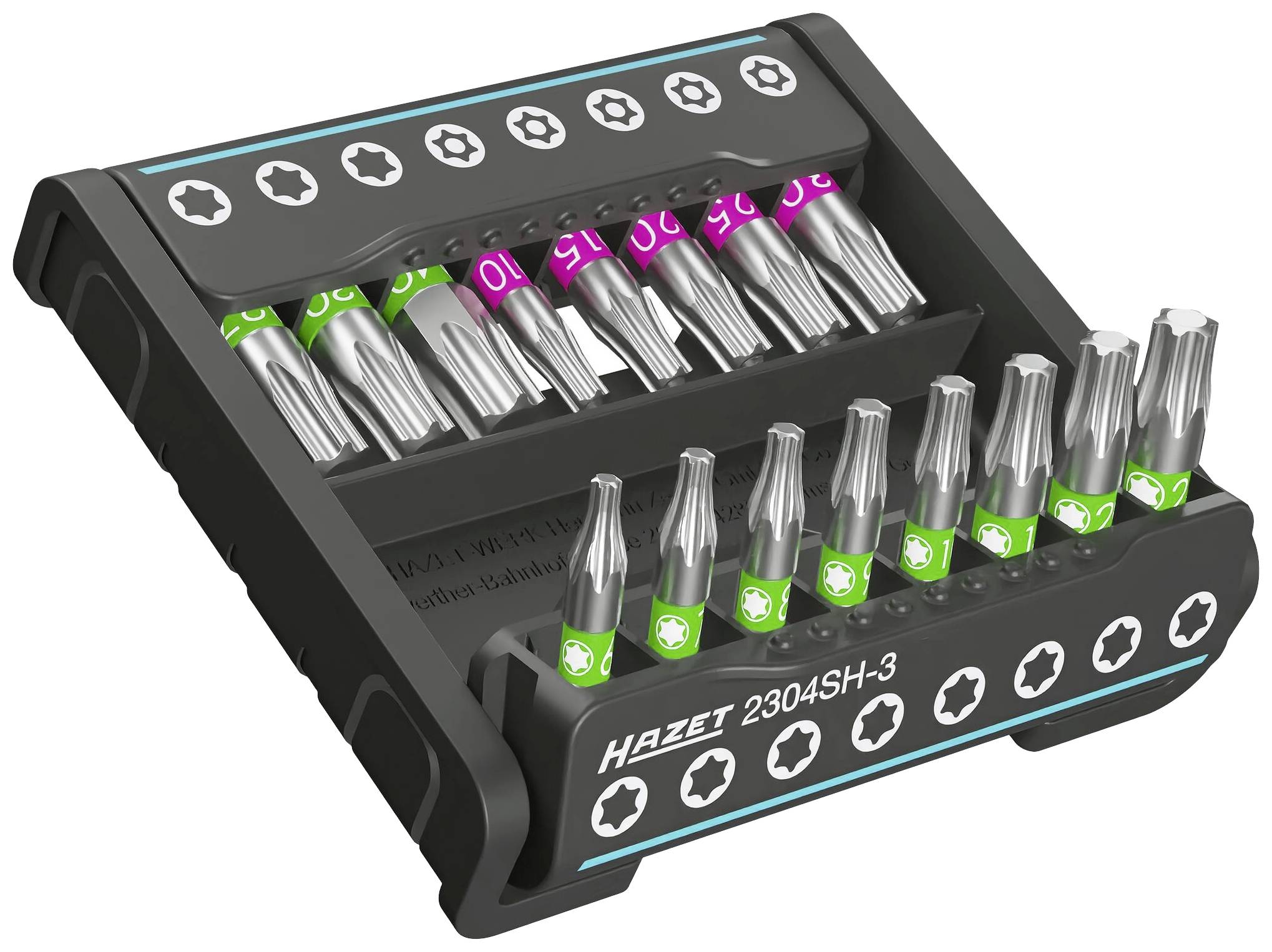 Hazet 2304SH-3 Bit-Set 16teilig Innen T-Profil