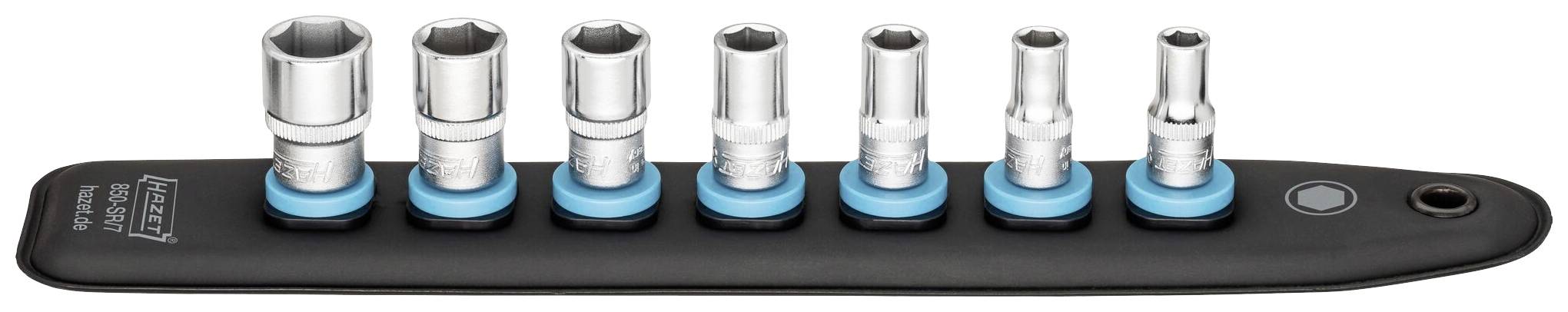 Hazet 850-SR/7 Steckleiste Antrieb 1/4" (6.3 mm) 245mm 1St.