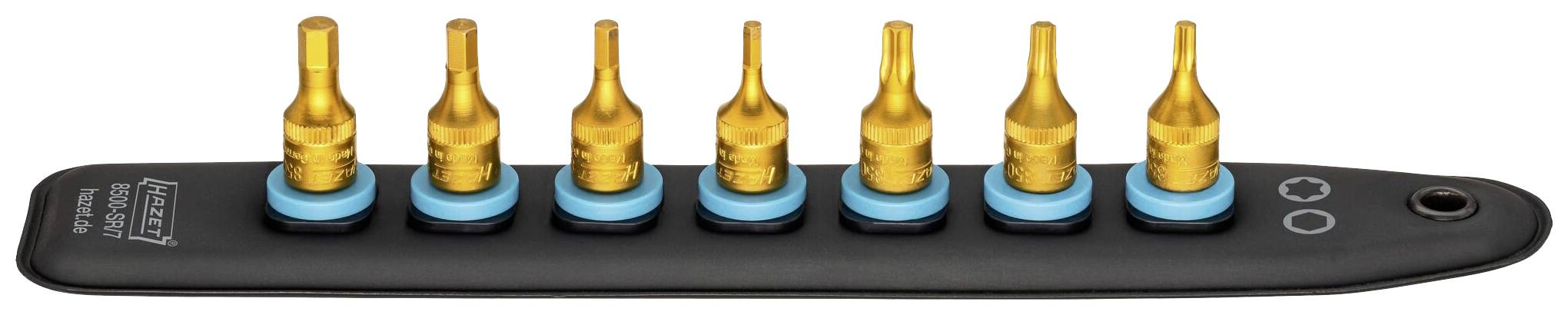 Hazet 8500-SR/7 Steckleiste Antrieb 1/4" (6.3 mm) 245mm 1St.