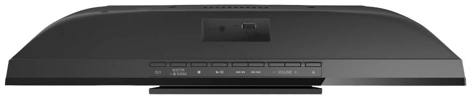 Panasonic SC-HC304EG-K Stereoanlage AUX, CD, UKW, DAB+, USB, 2 x 10W Schwarz