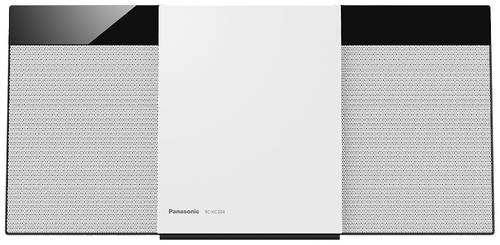 Panasonic SC-HC304EG-W Stereoanlage AUX, CD, UKW, DAB+, USB, 2 x 10W Weiß
