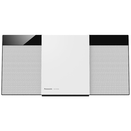 Panasonic SC-HC304EG-W Stereoanlage AUX, CD, UKW, DAB+, USB, 2 x 10 W Weiß