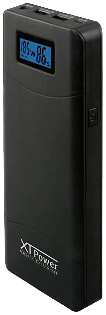 XTPower XT-20000 QC3 Powerbank 20100 mAh Li-Ion USB, DC-Buchse 3.5 mm Schwarz Statusanzeige