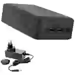 XTPower XT-27000 DC AO PA Powerbank 26800 mAh Li-Ion USB, USB-C®, DC-Buchse 3.5mm Schwarz gleichzeitiges Laden und Entladen XTPower XT-27000 DC AO PA Powerbank 26800 mAh Li-Ion USB, USB-C®, DC-Buchse 3.5mm Schwarz gleichzeitiges Laden und Entladen
