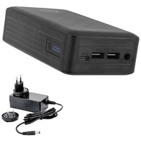 XTPower XT-27000 DC AO PA Powerbank 26800 mAh Li-Ion USB, USB-C®, DC-Buchse 3.5mm Schwarz gleichzeitiges Laden und Entladen XTPower XT-27000 DC AO PA Powerbank 26800 mAh Li-Ion USB, USB-C®, DC-Buchse 3.5mm Schwarz gleichzeitiges Laden und Entladen