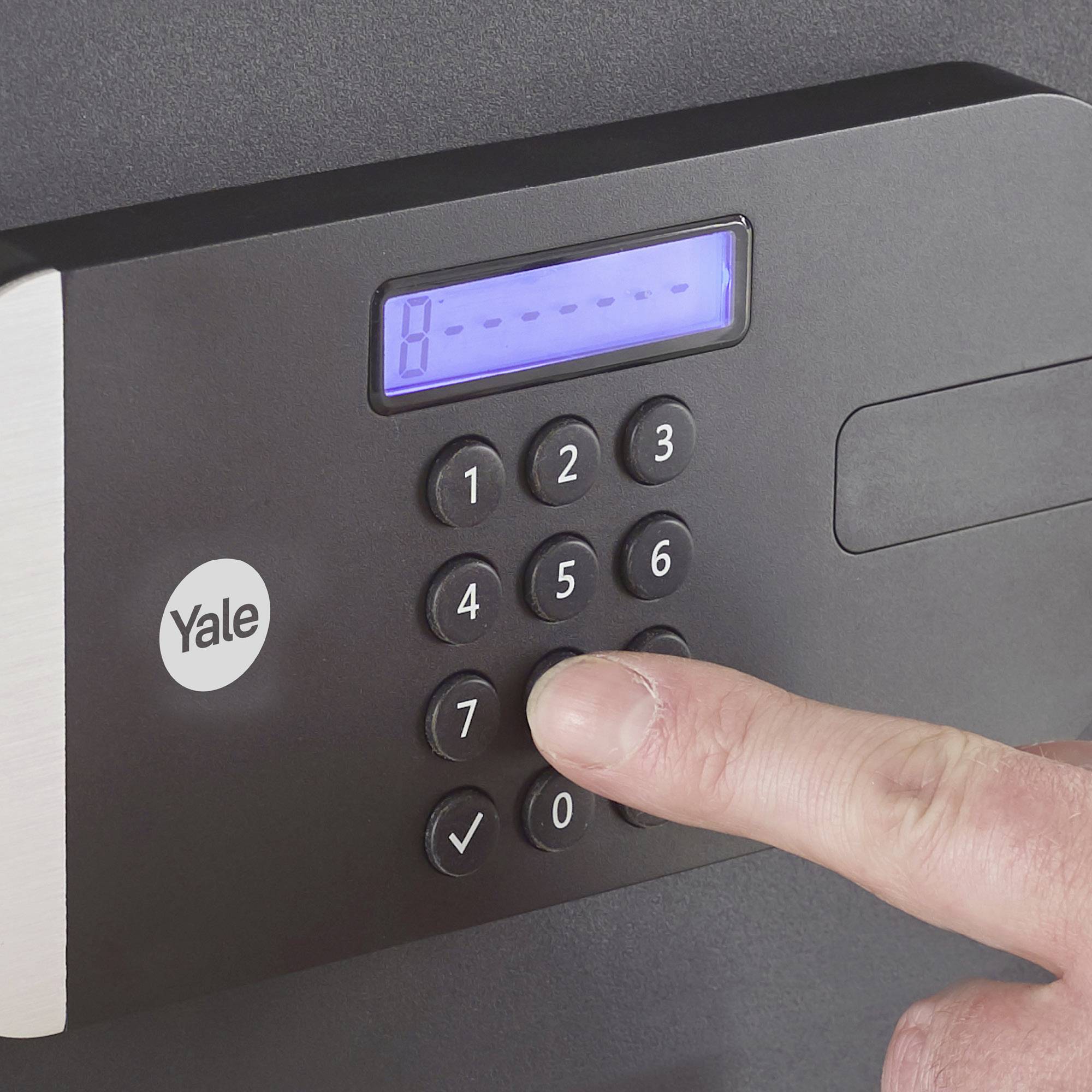 YALE YSEM/250/EG1 Tresor Zahlenschloss, Schlüsselschloss