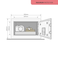YALE YSEM/250/EG1 Tresor Zahlenschloss, Schlüsselschloss YALE YSEM/250/EG1 Tresor Zahlenschloss, Schlüsselschloss