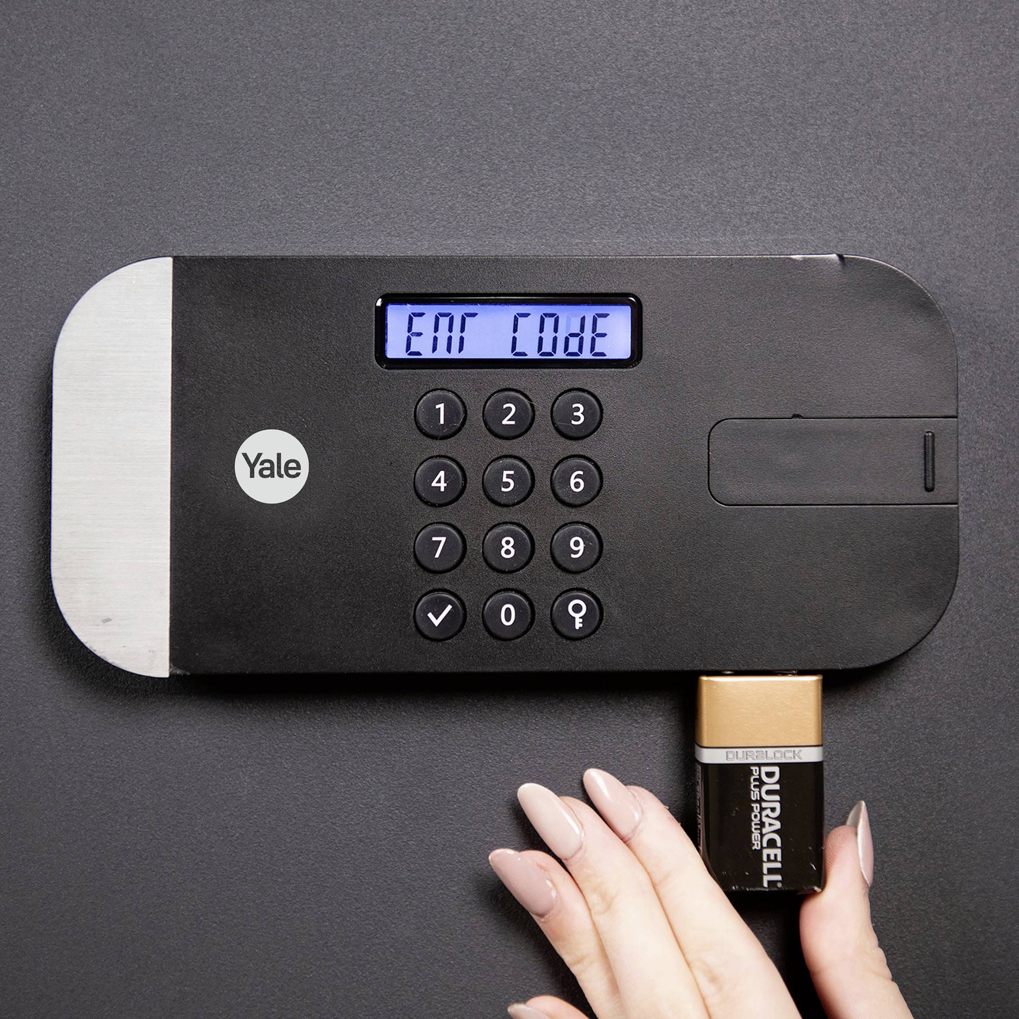 YALE YSEM/520/EG1 Tresor Zahlenschloss, Schlüsselschloss