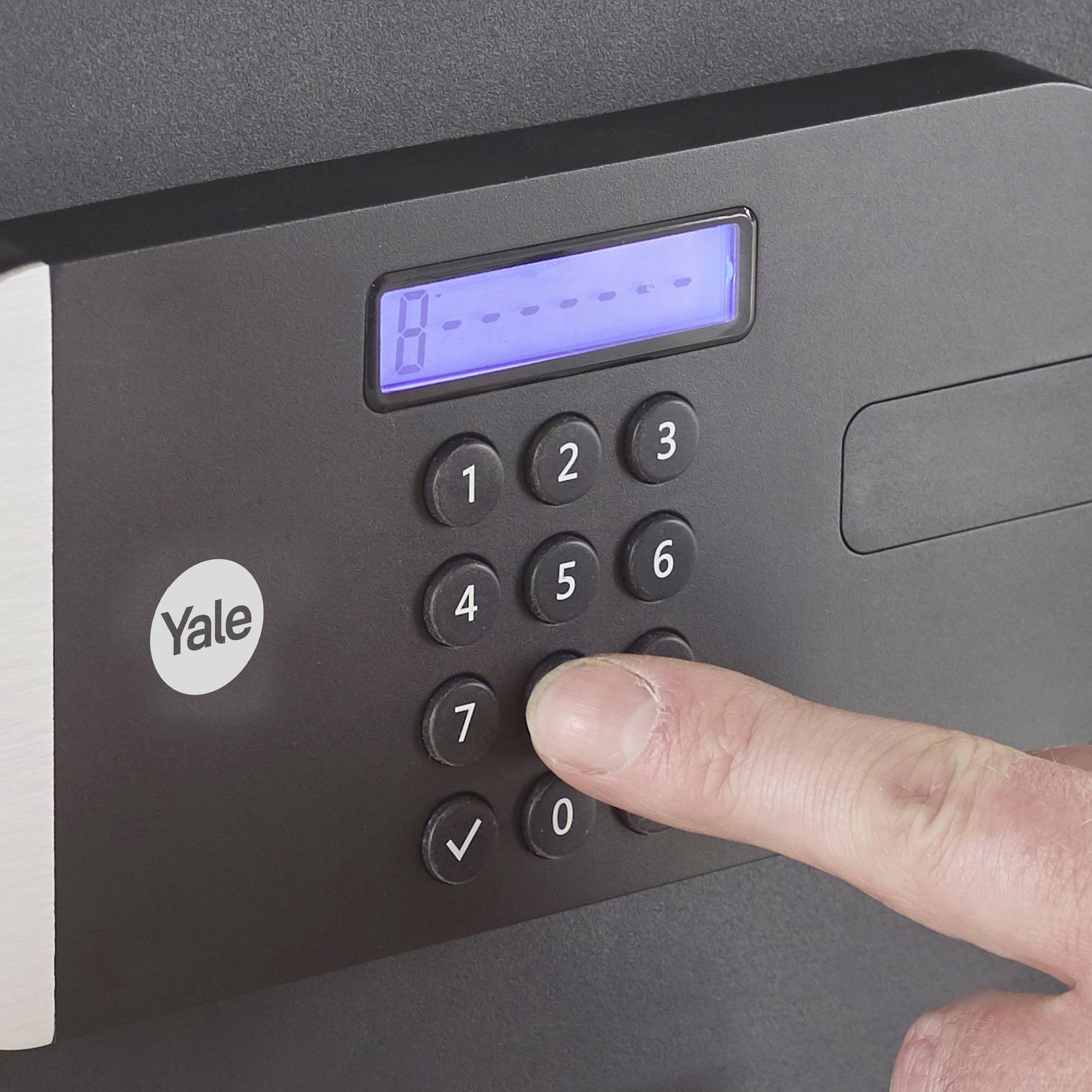 YALE YLEM/200/EG1 Tresor Zahlenschloss, Schlüsselschloss