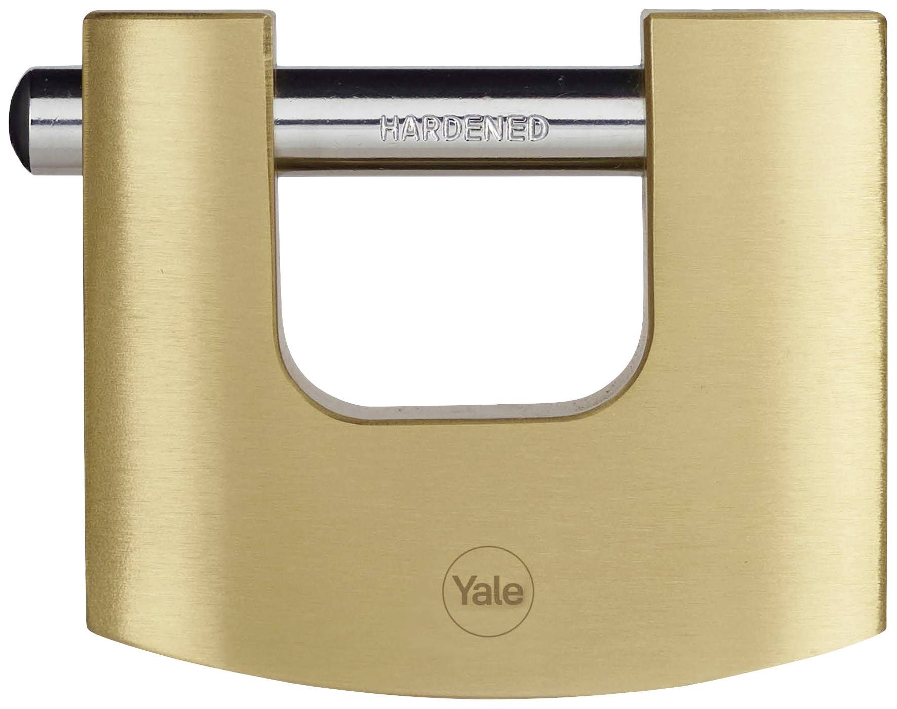 YALE Y114B/80/118/1 Vorhängeschloss 80mm Schlüsselschloss