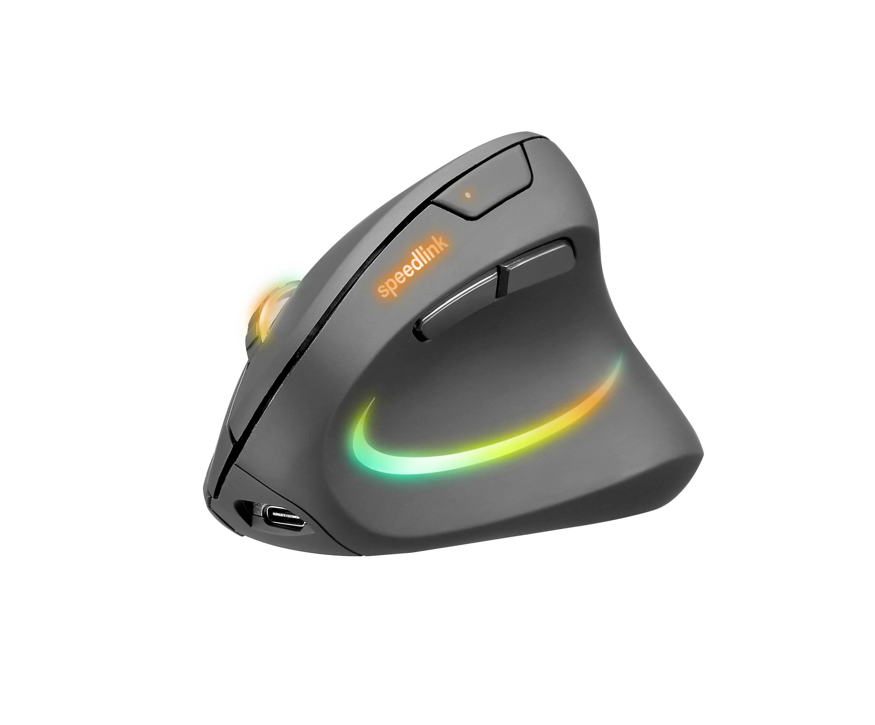 SpeedLink PIAVO PRO Illuminated Maus Funk Optisch Schwarz 5 Tasten 1200 dpi, 2400 dpi, 3200 dpi Erg