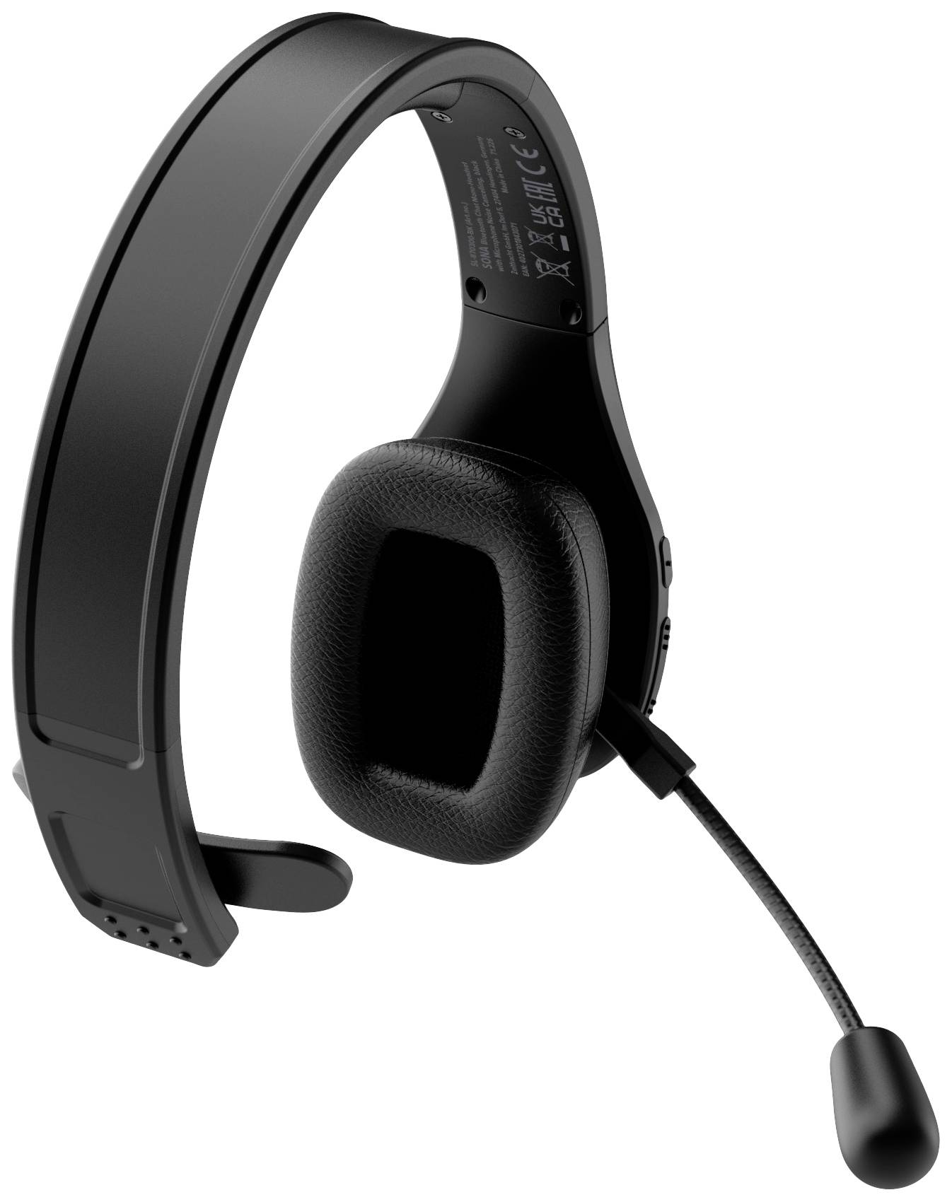 SpeedLink SONA Over Ear Headset Bluetooth® Schwarz Computer