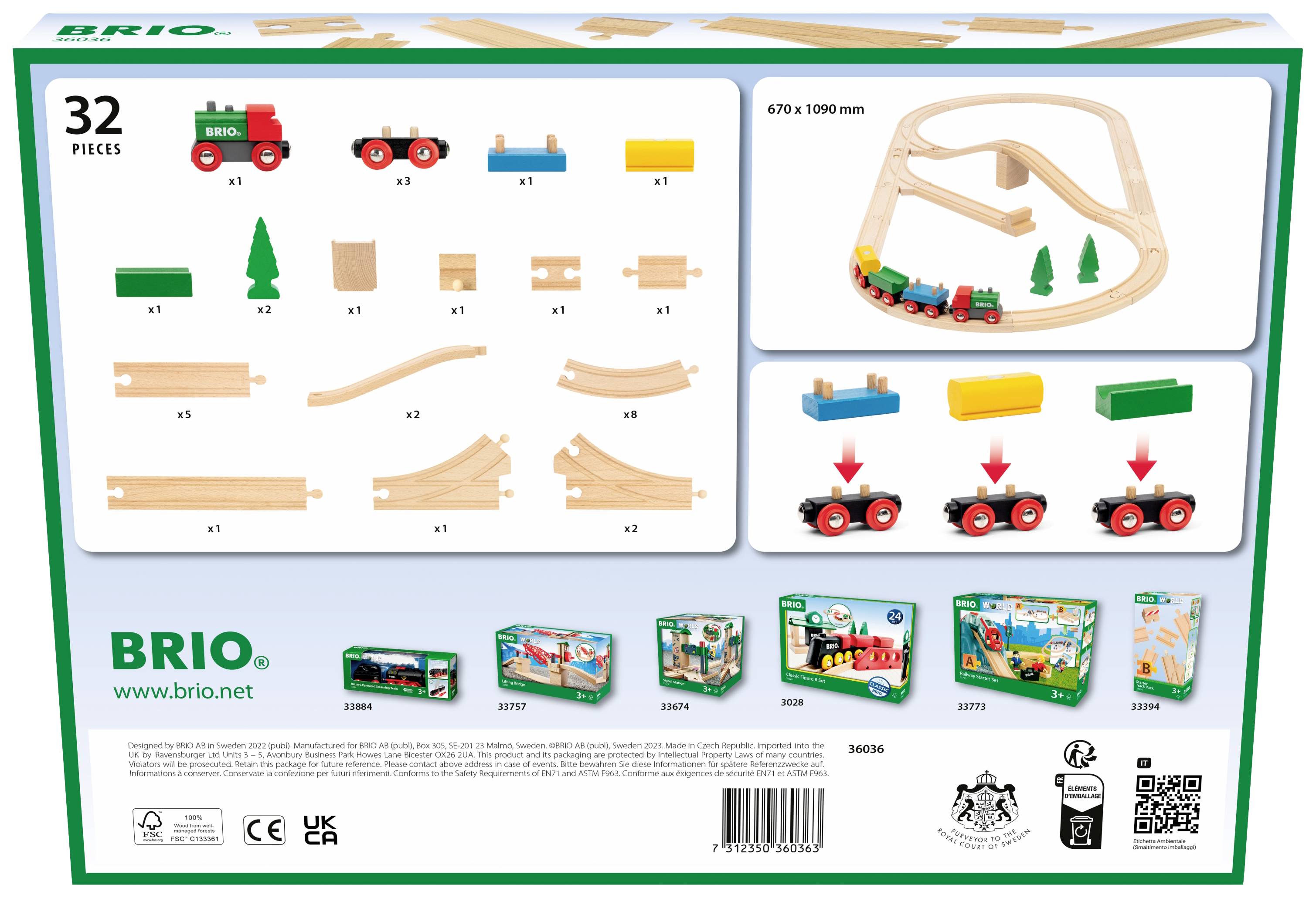 Brio 63603600 Jubiläums-Zug