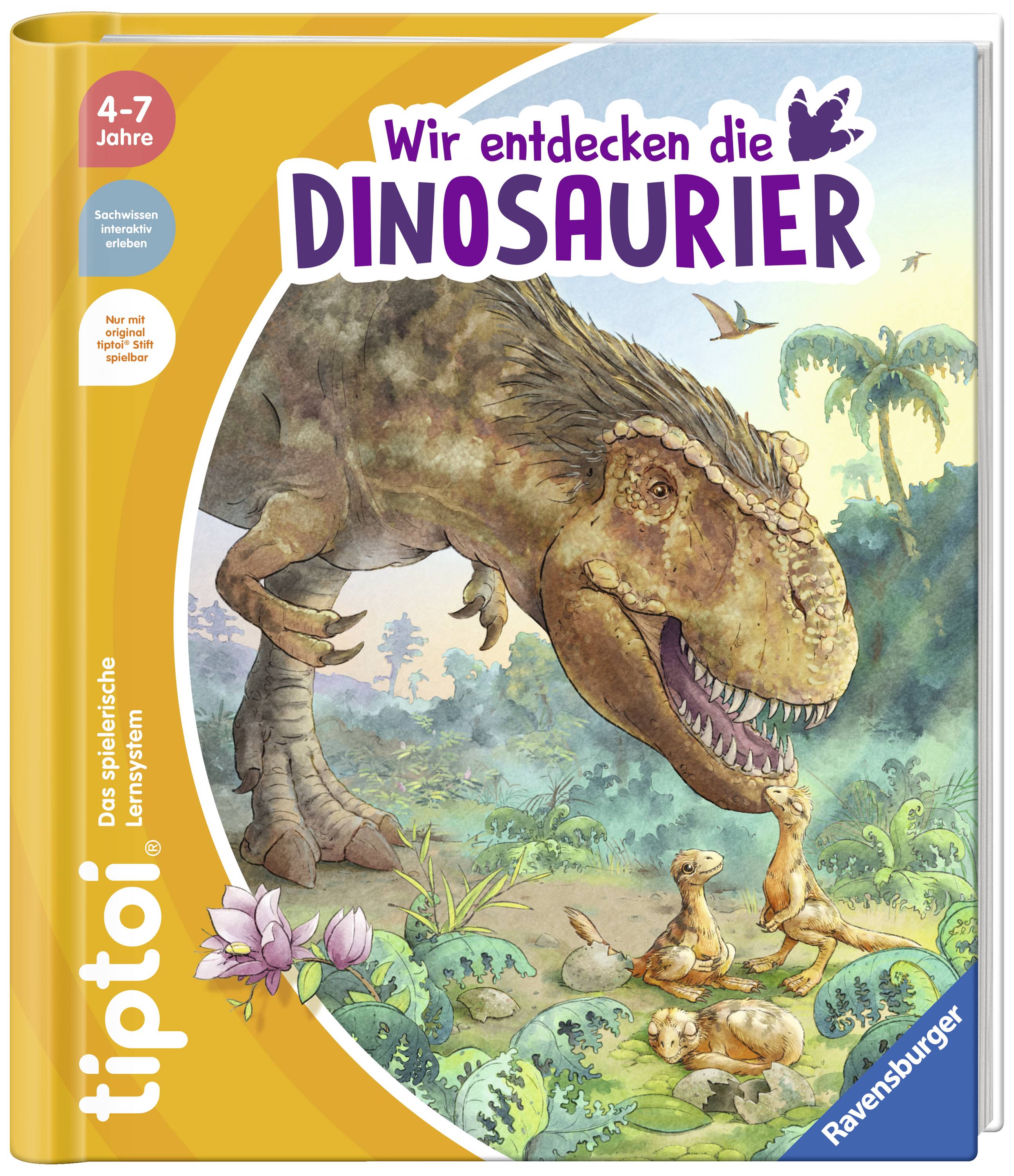 Ravensburger tiptoi® Wir entdecken die Dinosaurier 49286