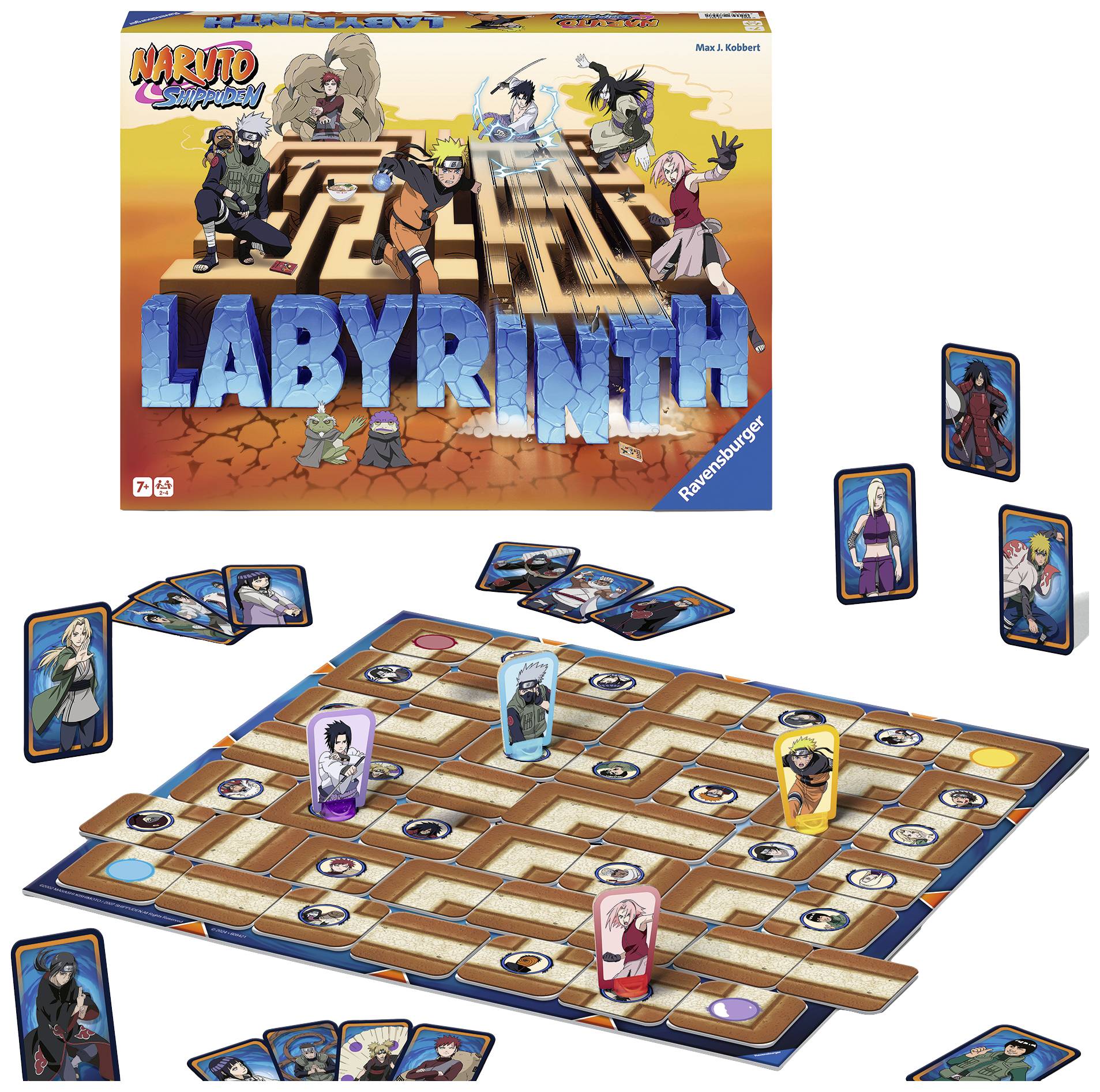 Ravensburger Naruto Shippuden Labyrinth, Brettspiel