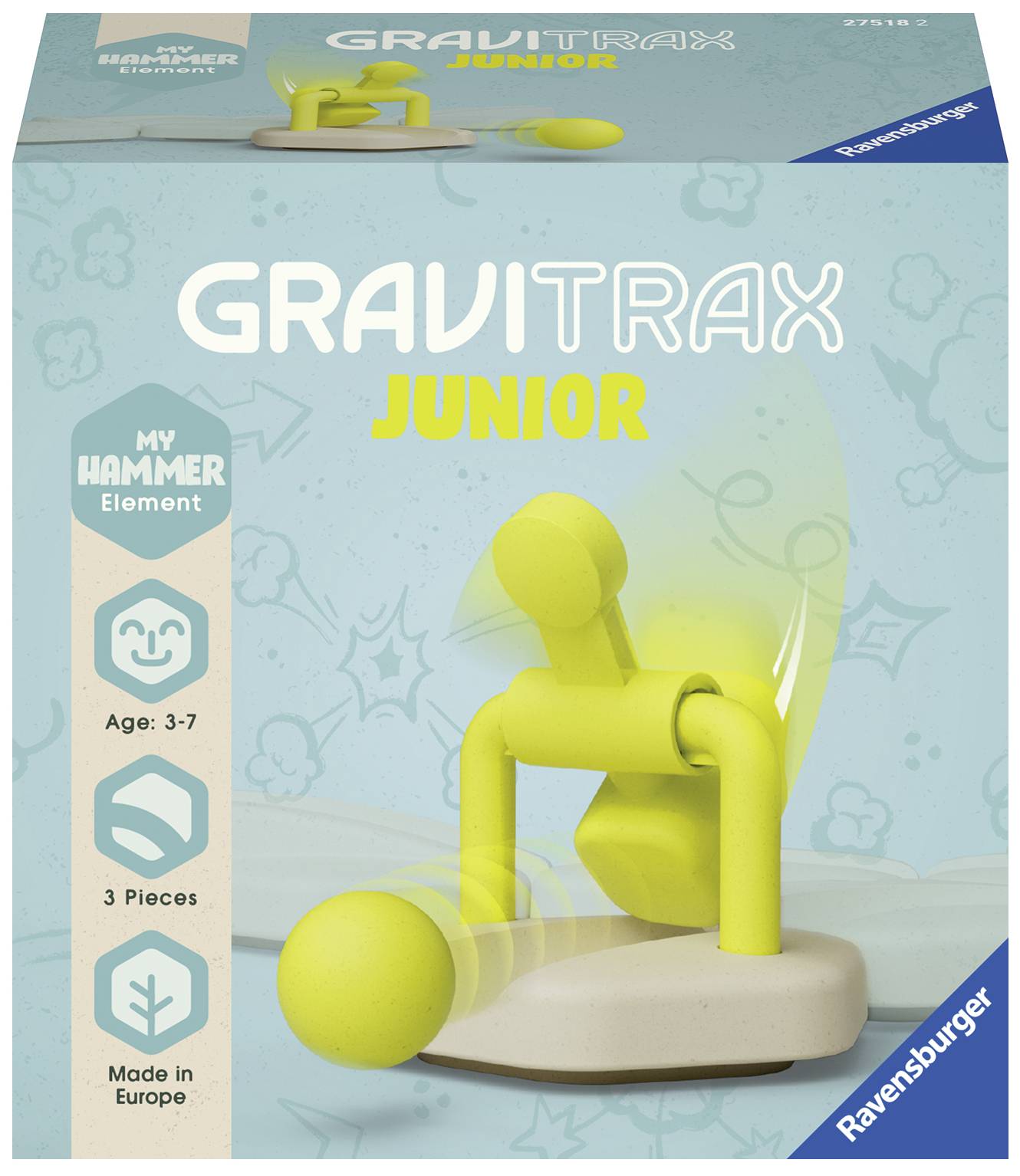 Ravensburger 27518 GraviTrax Junior Element Hammer