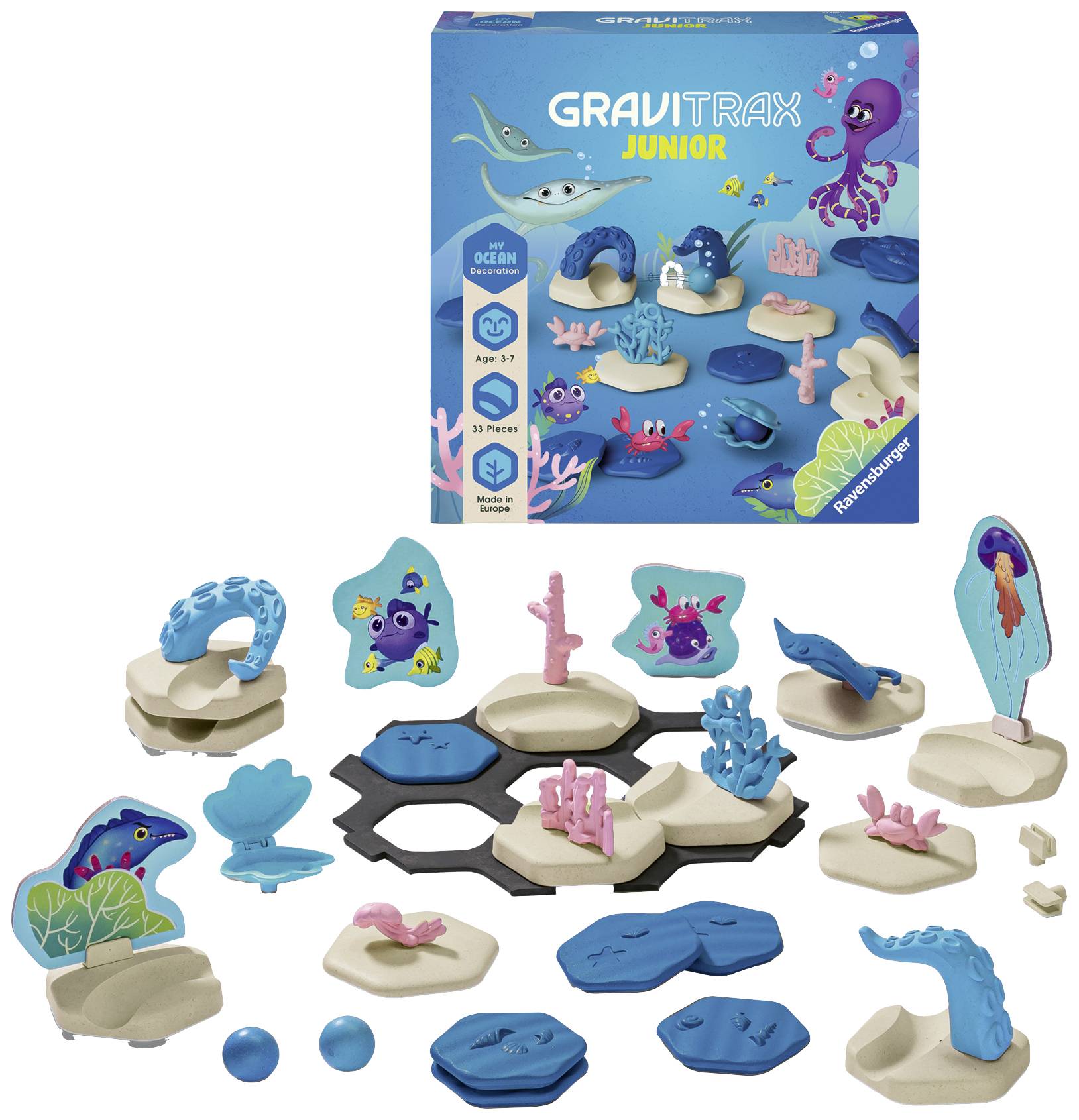Ravensburger 27400 GraviTrax Junior Extension Ocean