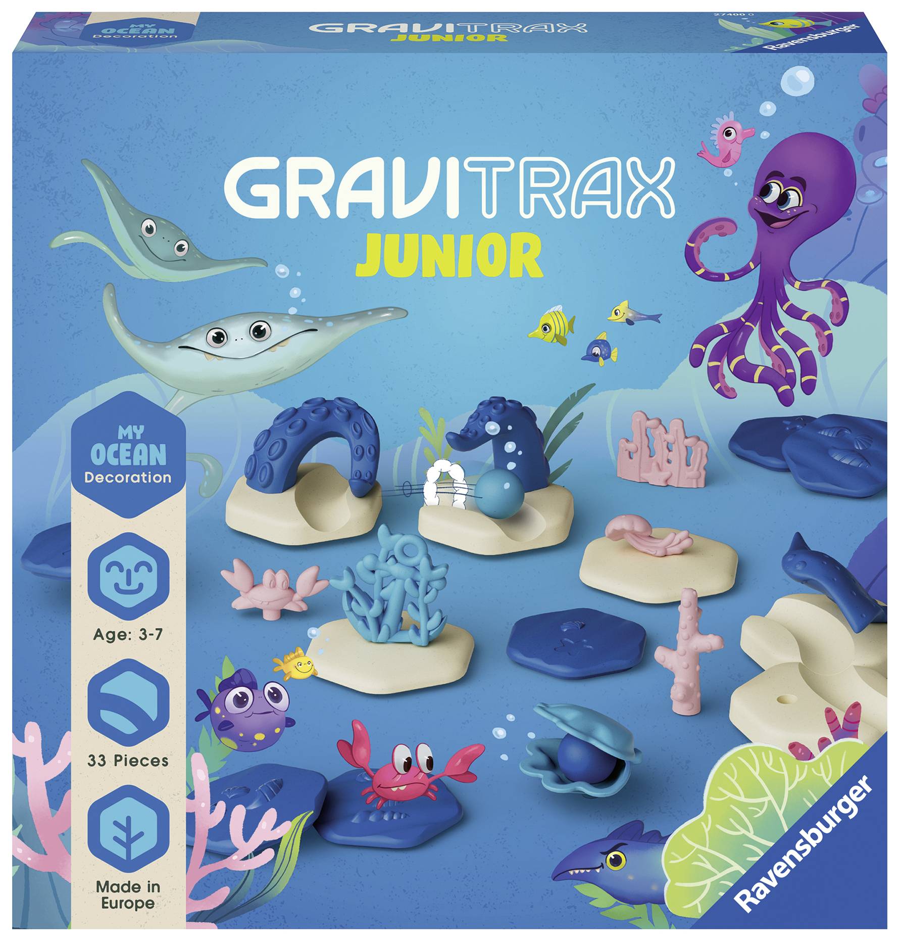 Ravensburger 27400 GraviTrax Junior Extension Ocean