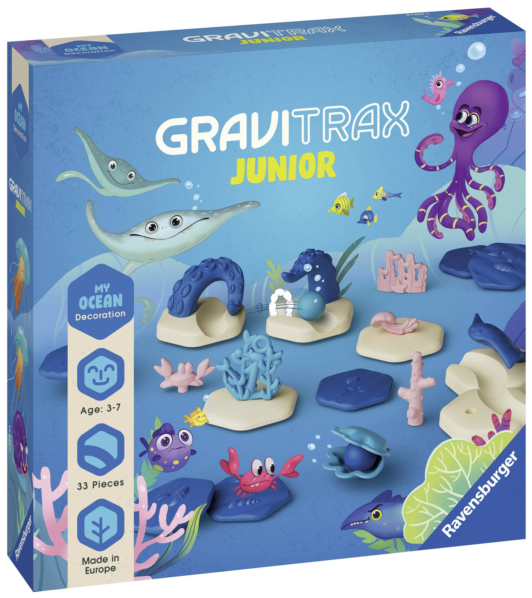 Ravensburger 27400 GraviTrax Junior Extension Ocean