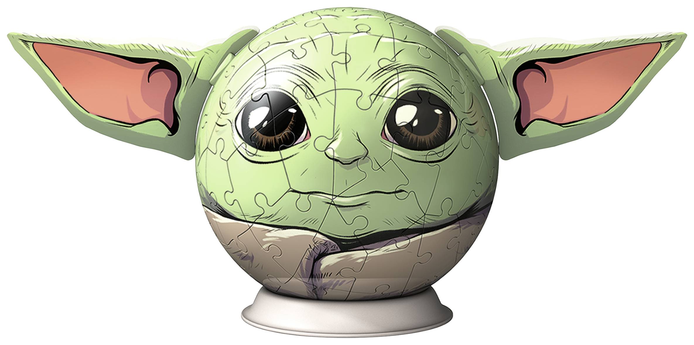 Mandalorian Grogu Puzzle-Ball mit Ohren 11556 1St.