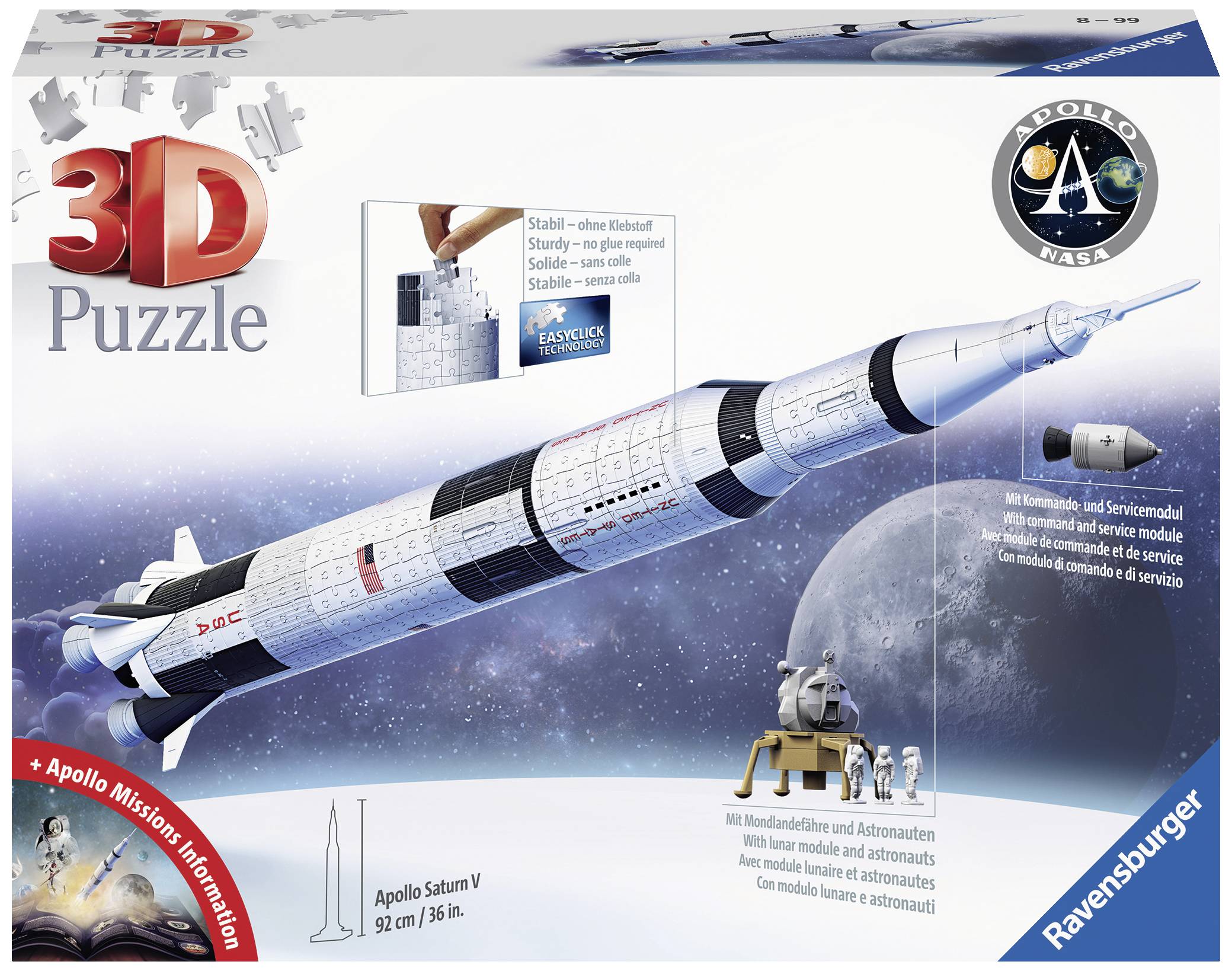 Apollo Saturn V Rakete 11545 1St.