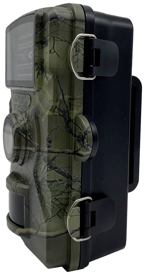 Berger & Schröter DH1 Wildkamera 16 Megapixel Black LEDs, Tonaufzeichnung Camouflage Grün, Camoufla