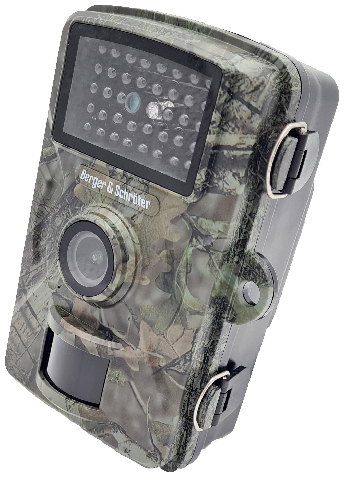 Berger & Schröter DH1 Wildkamera 16 Megapixel Black LEDs, Tonaufzeichnung Camouflage Grün, Camouflage Braun