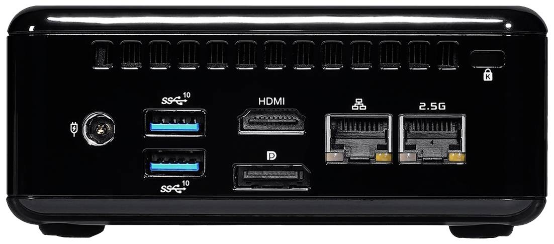 ASRock Barebone Industrial NUC BOX Intel® Core™ i7 1165G7 4.7 GHz Intel Iris Xe Graphics 90PXG7T0-P0EAY100