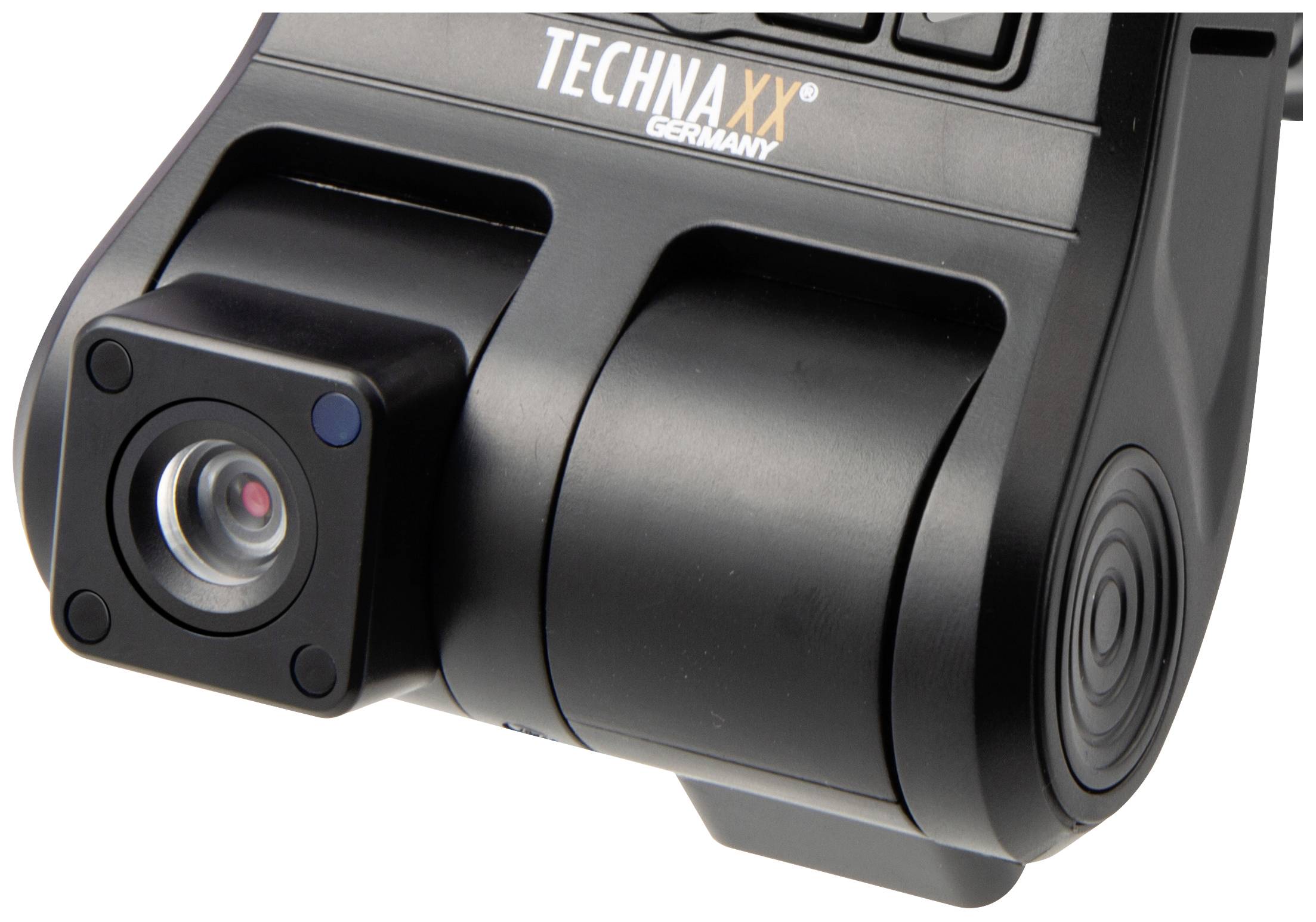 Technaxx TX-185 Dashcam Blickwinkel horizontal max.=120 ° 5 V Display, Dual-Kamera, G-Sensor, Innenraumkamera, Akku, Schleifenaufzeichnung