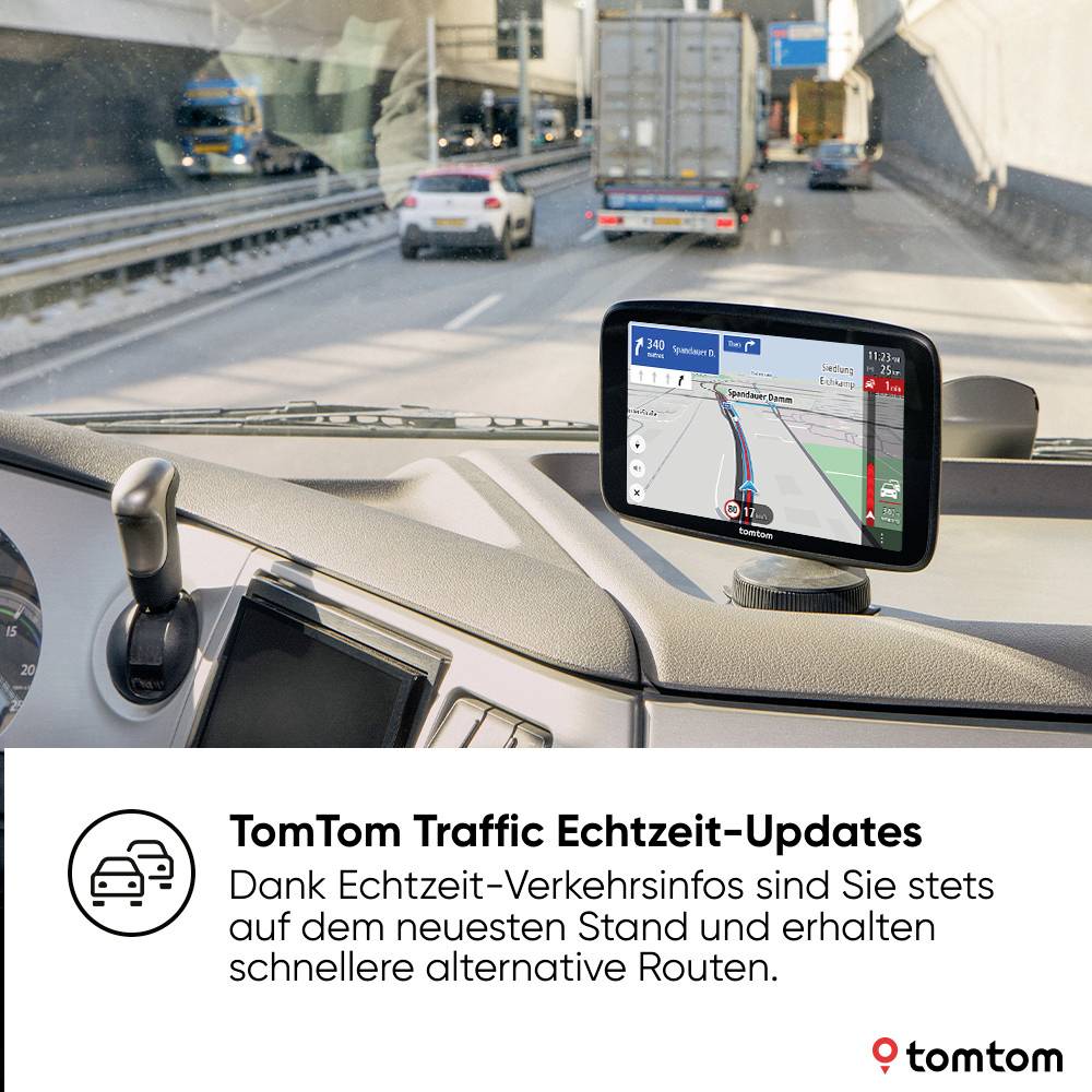 TomTom TT GO EXPERT Plus EU 7" LKW-Navi 17.8 cm 7 Zoll