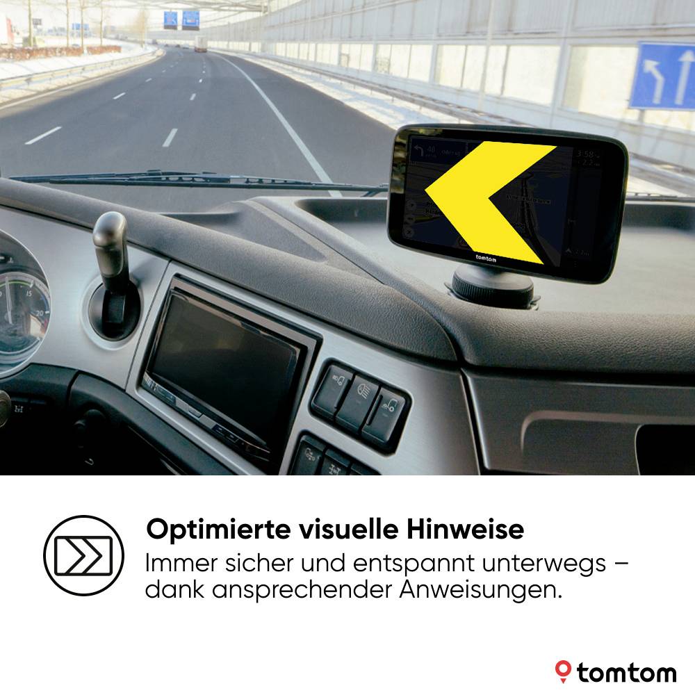 TomTom TT GO EXPERT Plus EU 7" LKW-Navi 17.8 cm 7 Zoll