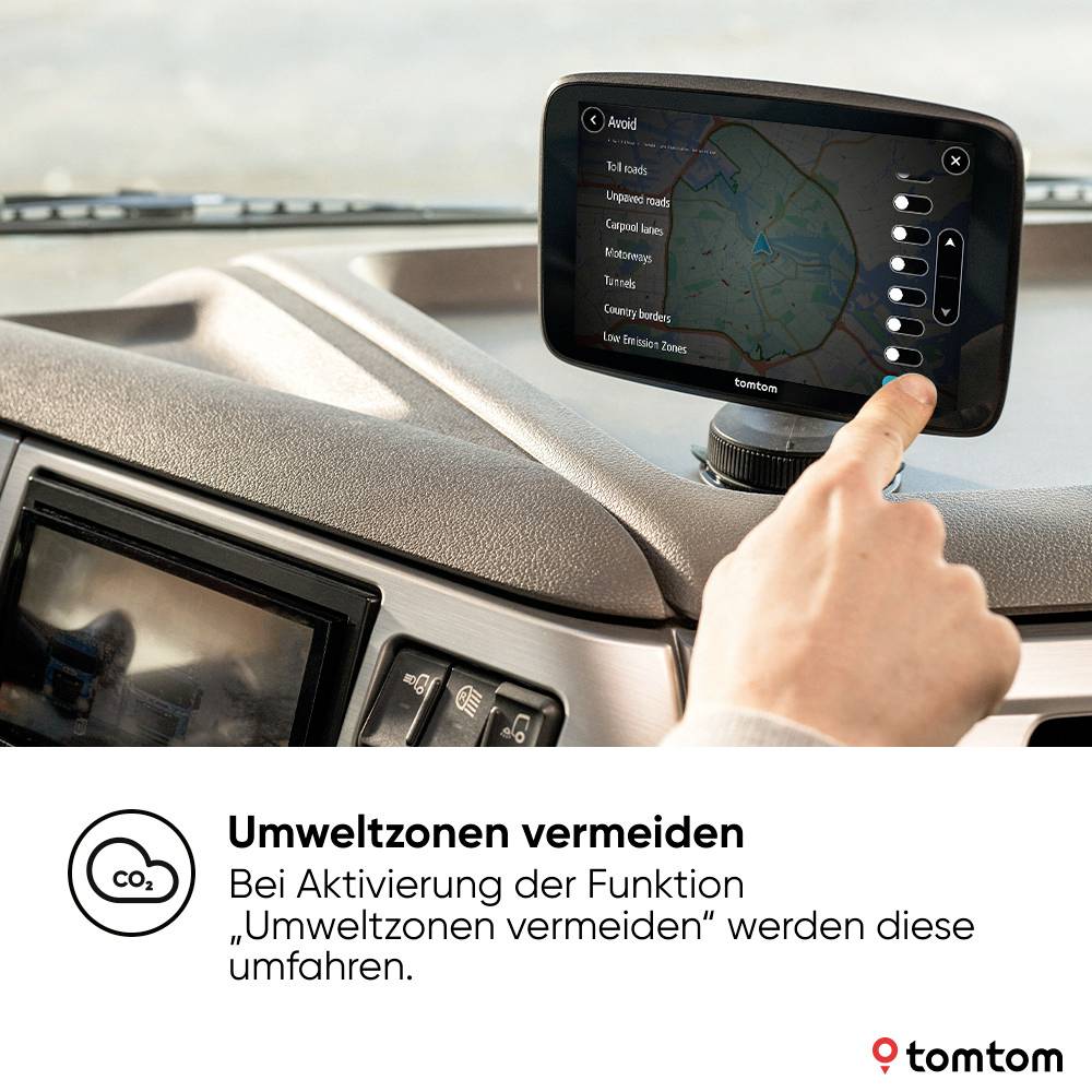 TomTom TT GO EXPERT Plus EU 7" LKW-Navi 17.8 cm 7 Zoll