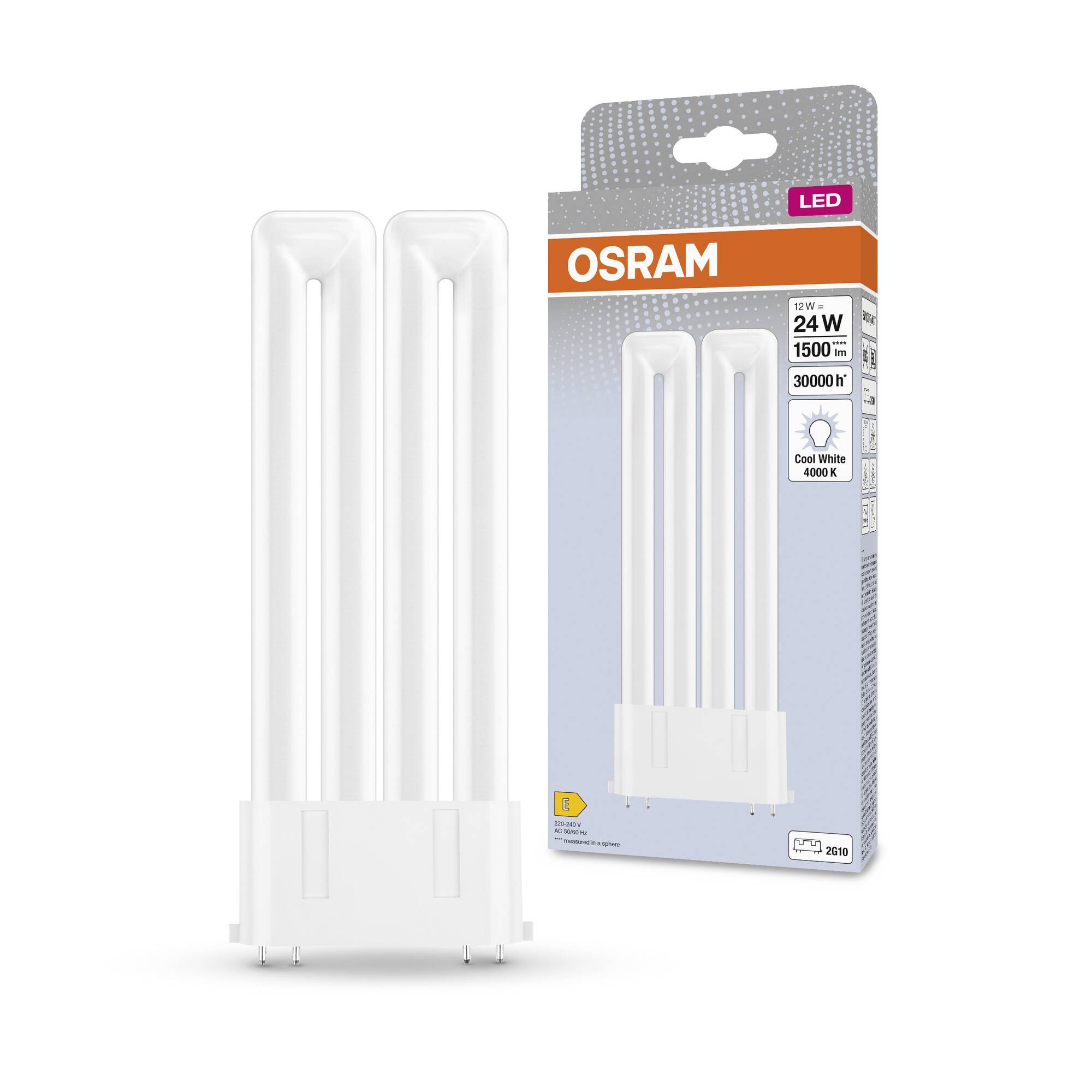OSRAM HOMELIGHTING 4058075822832 LED EEK E (A - G) 2G10 12 W = 24 W Neutralweiß (Ø x H) 89.50 mm x 89.50 mm 1 St.