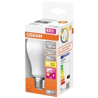 OSRAM HOMELIGHTING 4099854040092 LED EEK F (A - G) E27 8.8 W = 60 W Warmweiß (Ø x H) 60 mm x 60 mm OSRAM HOMELIGHTING 4099854040092 LED EEK F (A - G) E27 8.8 W = 60 W Warmweiß (Ø x H) 60 mm x 60 mm