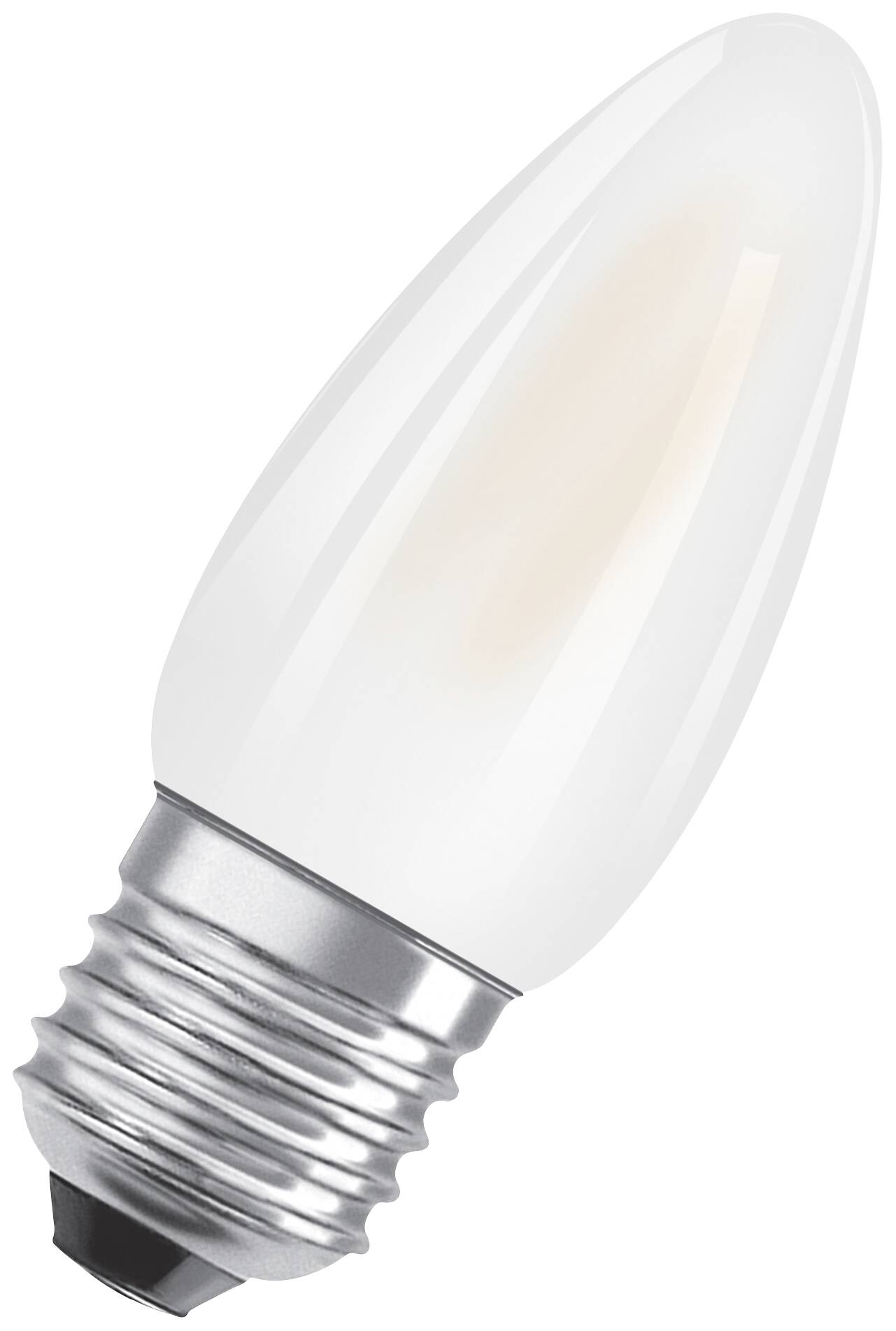 OSRAM HOMELIGHTING 4058075654457 LED EEK E (A - G) E27 Kerzenform 4W = 40W Neutralweiß (Ø x H) 35mm x 35mm 1St.