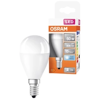 OSRAM HOMELIGHTING 4099854023101 LED EEK F (A - G) E14 Globe (mini) 7W = 60W Neutralweiß (Ø x H) 47mm x 47mm 1St. OSRAM HOMELIGHTING 4099854023101 LED EEK F (A - G) E14 Globe (mini) 7W = 60W Neutralweiß (Ø x H) 47mm x 47mm 1St.
