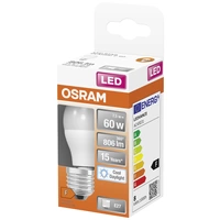 OSRAM HOMELIGHTING 4099854022029 LED EEK F (A - G) E27 Globe (mini) 7W = 60W Kaltweiß (Ø x H) 47mm x 47mm 1St. OSRAM HOMELIGHTING 4099854022029 LED EEK F (A - G) E27 Globe (mini) 7W = 60W Kaltweiß (Ø x H) 47mm x 47mm 1St.