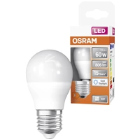 OSRAM HOMELIGHTING 4099854022029 LED EEK F (A - G) E27 Globe (mini) 7W = 60W Kaltweiß (Ø x H) 47mm x 47mm 1St. OSRAM HOMELIGHTING 4099854022029 LED EEK F (A - G) E27 Globe (mini) 7W = 60W Kaltweiß (Ø x H) 47mm x 47mm 1St.