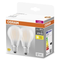 OSRAM HOMELIGHTING 4099854094248 LED EEK E (A - G) E27 Kerzenform 4 W = 40 W Warmweiß (Ø x H) 60 mm OSRAM HOMELIGHTING 4099854094248 LED EEK E (A - G) E27 Kerzenform 4 W = 40 W Warmweiß (Ø x H) 60 mm