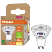 OSRAM HOMELIGHTING 4099854071713 LED EEK A (A - G) GU10 Reflektor 2 W = 50 W Warmweiß (Ø x H) 50 mm x 50 mm 1 St. OSRAM HOMELIGHTING 4099854071713 LED EEK A (A - G) GU10 Reflektor 2 W = 50 W Warmweiß (Ø x H) 50 mm x 50 mm 1 St.