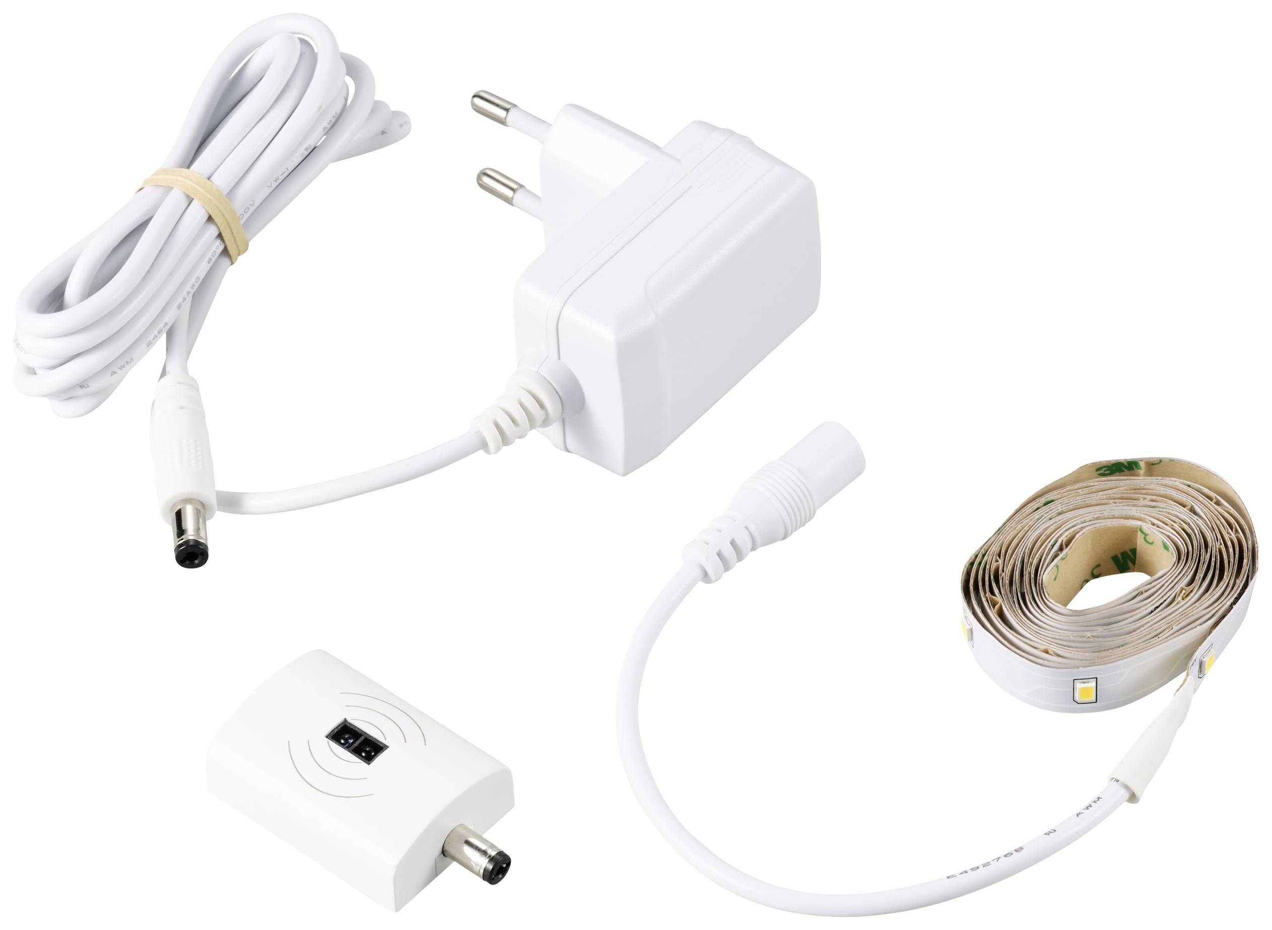 Sygonix SY-5733220 LED-Streifen-Komplettset mit Bewegungsmelder 230V 1500mm Naturweiß 1St.